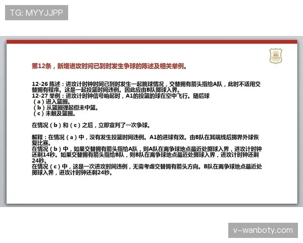 篮球持球规则详解：动作界限与违例判定标准